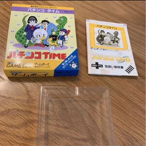 ゲームボーイソフト『パチンコTIME』※箱・説明書のみ