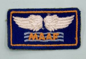 WW2 AAF Mediterranean Allied Air Forces SHOULDER PATCH 地中海連合空軍 ショルダーパッチ 2