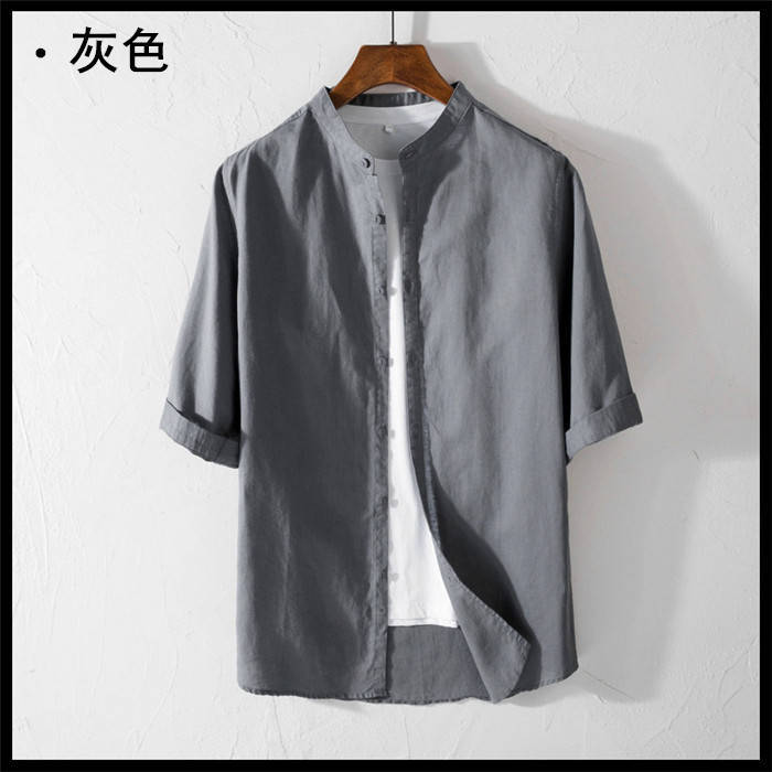 ヤフオク! -リネンスタンドカラーシャツ(メンズファッション)の中古品 ...