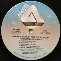 Graham Parker And The Rumour グラハム・パーカー 「Squeezing Out Sparks」アメリカ盤_画像3