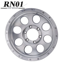 ◆新品1本価格◆業者様 送料無料◆NO,SH99◆SHONE OFF-ROAD RN01■16×10J■6穴 139.7mm ET-27 M14対応 JWL ポリッシュアルミ ランクル_画像2