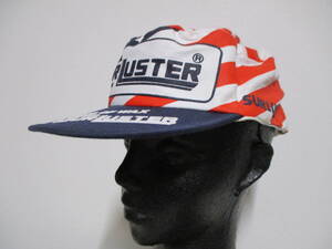  that time thing 80's SURLUSTER Sure luster car wax star article flag pattern cap hat 