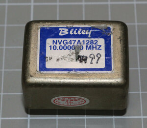 99 高精度 Bliley NV47A1282 10MHZ 5V クリスタル OCXO 発信器 サイン波 USED