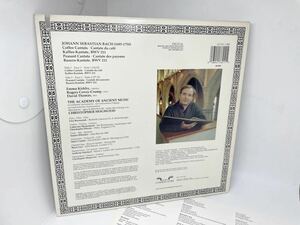 [X-562]BACH/Coffee Cantata Cantate du cafe & Peasant Cantata Cantate des Paysans/L'OISEAU-LYRE:417 621-1/ орхидея запись Classic 