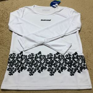 [ free shipping ] Babolat (Babolat) long sleeve shirt tag equipped L size BAB-1541W