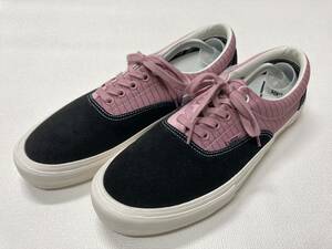 VANS ERA Pro 黒スエード ピンク系キャンバス US11.5 (29.5cm) アメリカ企画限定!! バンズ エラ