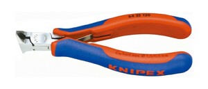 KNIPEX クニペックス 6432-120 エレクトロニクスエンドカッティングニッパー 120mm