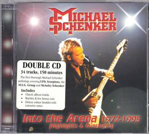 *MICHAEL SCHENKER( Michael *shen машина )/Into The Arena 1972-1995(Highlights&Overtures)*34 искривление итого 150 минут сбор. CD2 листов комплект комплект * очень редкий 