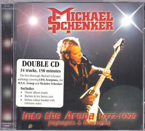 ☆MICHAEL SCHENKER(マイケル・シェンカー)/Into The Arena 1972-1995(Highlights＆Overtures)◆34曲計150分収録のCD2枚組セット◇激レア