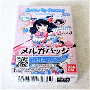 * unused * unopened * what . go out . pleasure!*SHOW BY ROCK!!* Sanrio * Bandai * character badge * anime goods *γ765