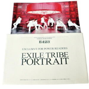 ★EXILE エグザイル★ ポートレイト・写真・肖像写真・人物写真★ミュージシャン・タレントグッズ★E423