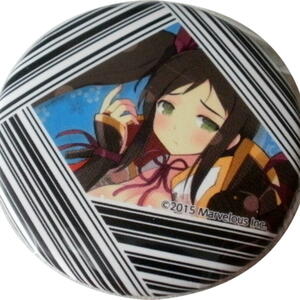 ★未使用・閃乱カグラ ・キャラクター缶バッチ★撮影のため開封★外袋は付属しません★アニメグッズ★H383