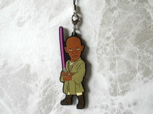 ★ Звездные войны ★ MACE WINDU ★ Фигура, BAN BADGE, ремешок, ключ и т. Д. ★ Аниме -товары и символы ★ D887