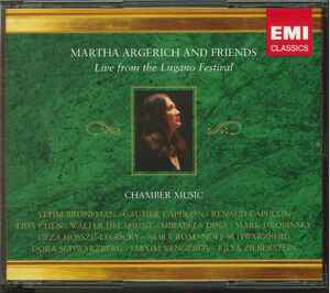 【美品(EMI】 MARTHA ARGERICH アルゲリッチ AND FRIENDS／Live from the Lugano Festival 2002-2004