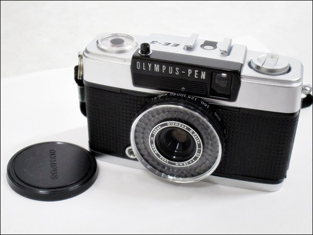 オリジナル オリンパス h853 ペン カメラ フィルム レンジファインダー EE-3 - フィルムカメラ