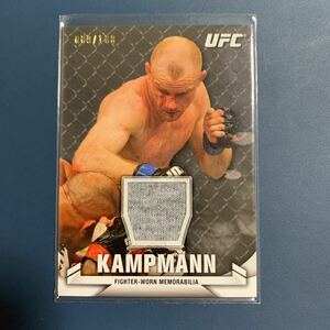 188枚限定 マルチン・カンプマン 格闘着カード TOPPS UFC 2013 KNOCKOUT