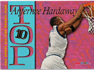 95-96 Skybox Hoops Top10ten #AR5【ANFERNEE HARDAWAY】ALL-TIME ROOKIE TEAM