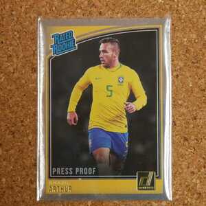 Panini Donruss Soccer Arthur Paninidon Lass футбол Altour Бразилия Бразилия Барселона.