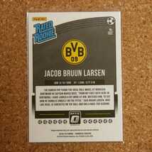 panini donruss soccer optic Jacob Bruun Larsen パニーニドンラスサッカーオプティック ヤコブブルーンラーセン ドルトムント ルーキー_画像2