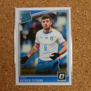 panini donruss soccer optic Patrick Cutrone パニーニドンラスサッカーオプティック パトリッククトローネ イタリア ルーキー rookie