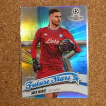 topps Chrome Alex Meret トップスクローム アレックスメレト ナポリ イタリア future stars refractor_画像1