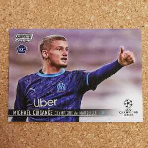 topps stadium club chrome Michael CUISANCE トップススタジアムクラブクローム ミケールキュイザンス マルセイユ フランス rookie RC