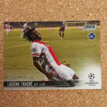 topps stadium club chrome Lassina Traore トップススタジアムクラブクローム ラシナトラオレ アヤックス ルーキー rookie RC_画像1