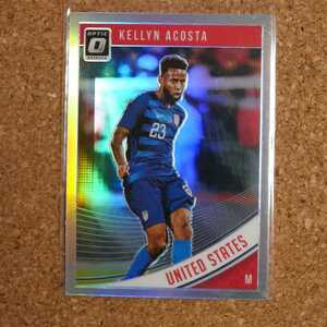 panini donruss soccer optic Kellyn Acosta パニーニドンラスサッカーオプティック ケリンアコスタ アメリカ USA silver holo