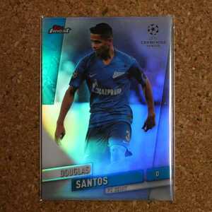 topps finest Douglas Santos トップスファイネスト ドウグラスサントス ゼニト ブラジル refractor