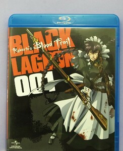 ブラックラグーン BLACK LAGOON Roberta’s Blood Trail ００１　Blu-ray 　開封品ですが　盤面 美麗品