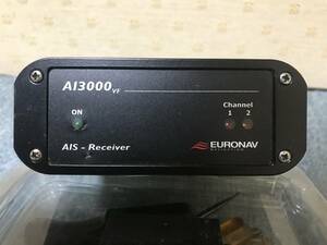 Euronav фирма AIS( судно автоматика идентификация оборудование ) приемник AI3000 антенна кабель комплект б/у товар 