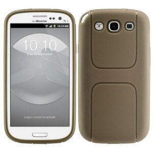 送料無料★スマホケース カバー Galaxy S III オリーブ