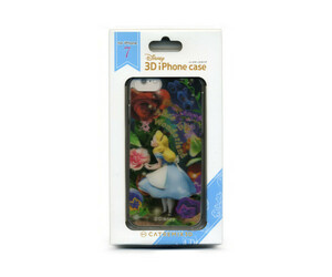 Disney ディズニー 3D iPhone8 iPhone7（4.7インチ）ケース 不思議な国のアリス k013 3Dホログラム 立体に見える
