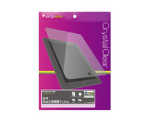 送料無料・新品即決★Simplism iPad3 iPad2 液晶保護 フィルム 光沢 クリスタルクリア クリーニングクロス TR-PFIPD2-CC_画像1