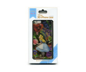 ★Disney ディズニー 3D iPhone6s iPhone6（4.7インチ）ケース 不思議な国のアリス k005 3Dホログラム 立体に見える