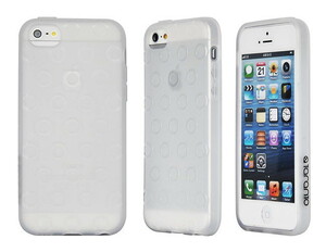 Taranto iPhone5C соответствует кейс Wave WHT белый мягкий тип. TPU TR-A0551-WHT
