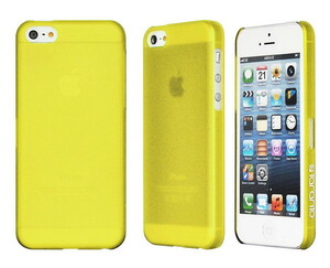 Taranto iPhone5C対応ケース Slim YEL イエロー ポリカーボネート素材 TR-A0555-YEL