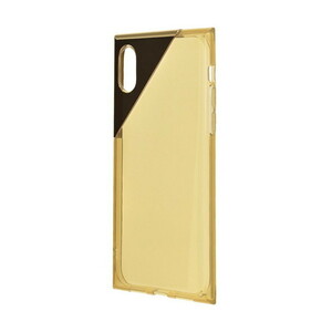 【在庫処分】 ラスタバナナ iPhoneX iPhoneXs (5.8インチ) ケース カバー ハイブリッド 角メタル ゴールド スマホケース 3381IP8A
