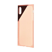 【在庫処分】 ラスタバナナ iPhoneX iPhoneXs (5.8インチ) ケース カバー ハイブリッド 角メタル ピンク スマホケース 3379IP8A_画像1