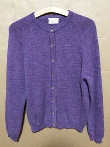 70s USED COUNTRY SET WOOL CARDIGAN 70's 中古 ウール カーディガン サイズ MEDIUM 送料無料 VINTAGE ビンテージ