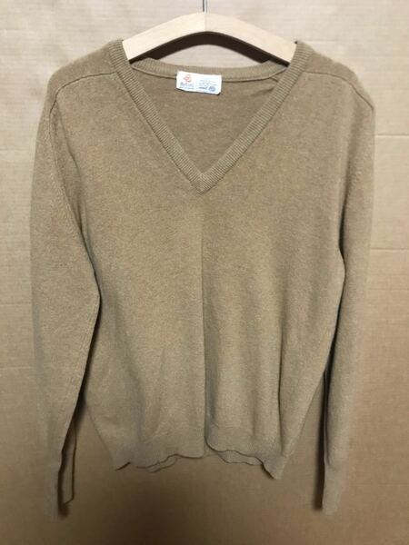 80s～90s USED BYFORD V NECK KNIT SWEATER MADE IN ENGLAND 80's～90's 中古 V ネックセーター MEDIUM イギリス製 送料無料