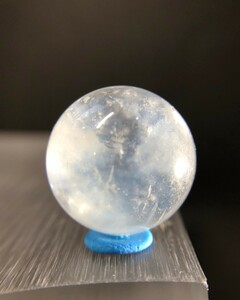 天使のような可愛さマダガスカル産 エンジェルラダー水晶スフィア （18mm）