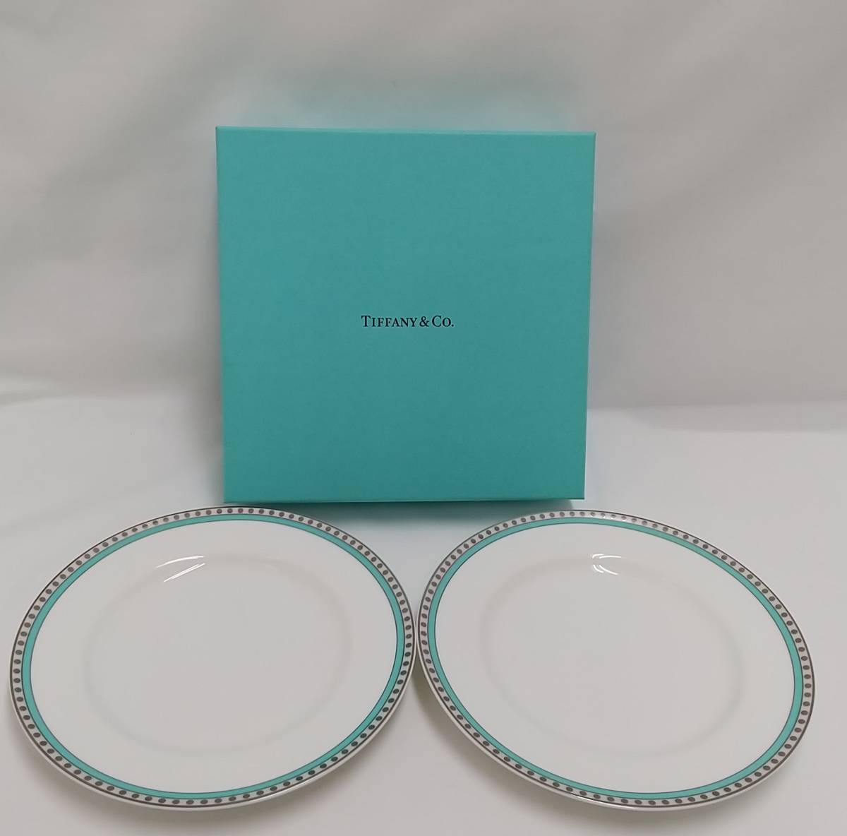 100%本物保証! TIFFANY&Co.◇洋食器その他/2点セット/WHT ...
