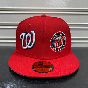 USA限定 【7.1/2】 NEWERA ニューエラ MLB ワシントン ナショナルズ Nationals プレスティージ PRESTIGE 米国正規品 59FIFTY メジャー