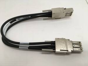 Cisco スタックケーブル 800-40403-01 50cm(STACK-T1-50CM) StackWise-480 Stacking Cable for 3850 Switches ① 21e25sSC50CM