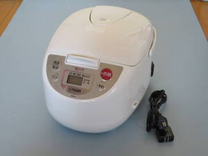 ◆タイガー 炊きたて マイコン炊飯器 JBA-B100 1.0L(5.5合) 12年式 ホワイト◆