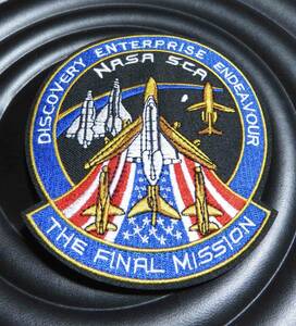 大型◆新品NASA Space Shuttle Challenger Mission SCA スペースシャトル Discover Enterprise Endeavour刺繍ワッペン◆スペースシャトル
