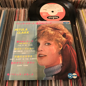PETULA CLARK 国内7ep THIS IS MY SONG ペトゥラクラーク