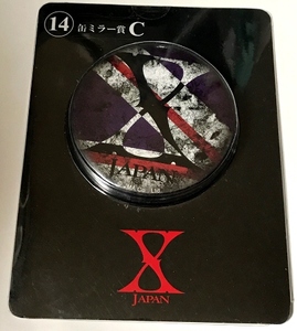 即決!「X JAPAN」缶ミラーB