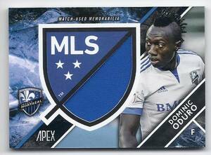 2016 Topps Apex MLS Dominic Oduro Jersey /89